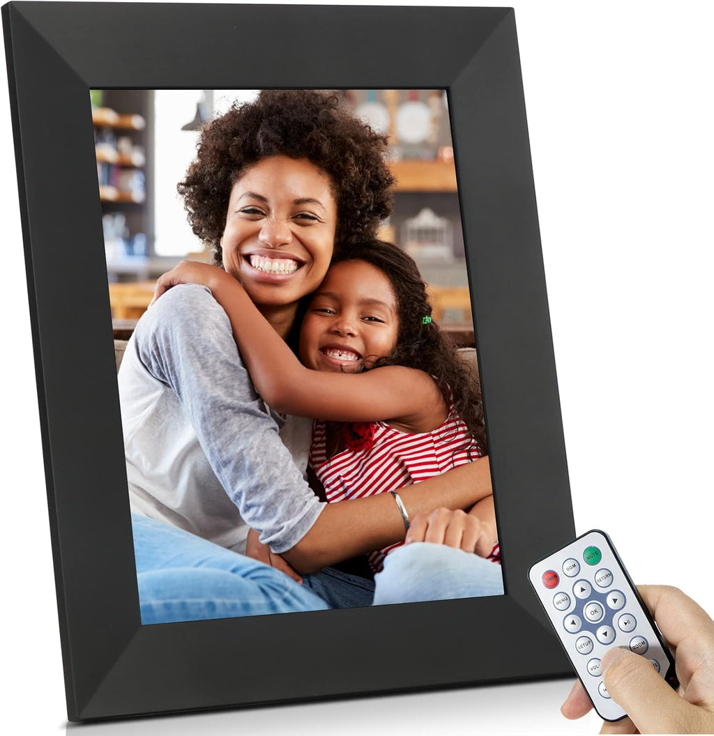 Digital Picture Frame IPS Display Wall-Mountable with Remote Control P85534