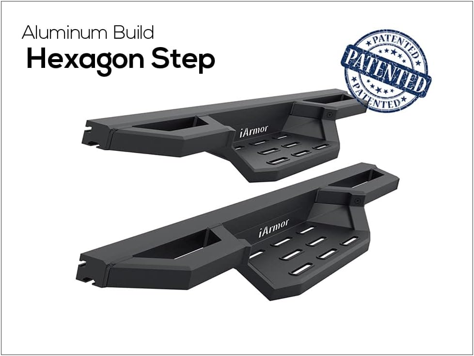 Running Boards Rocker Slider Compatible with Ram 1500 Regular Cab & Ram 2500 3500 Y28147