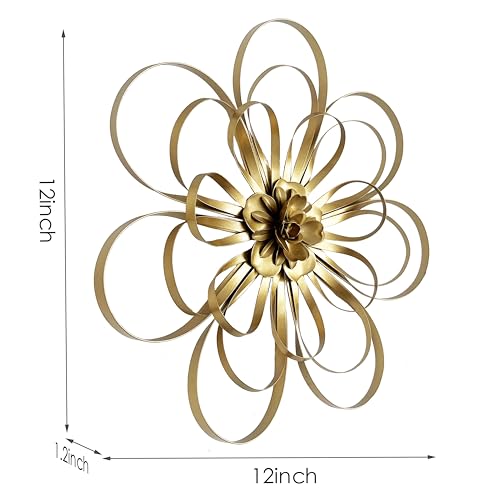 Whitewash Flowers Wood Wall Decor Metal Rustic Wall Art I60816