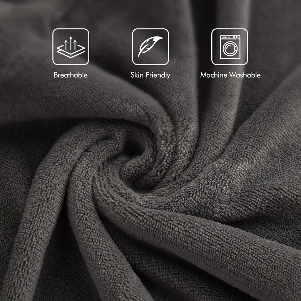 Full Size Electric Blanket 72"x84" Dark Gray B894488