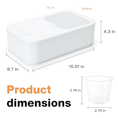 Large Capacity Laundry Powder Container (Grey) I5974