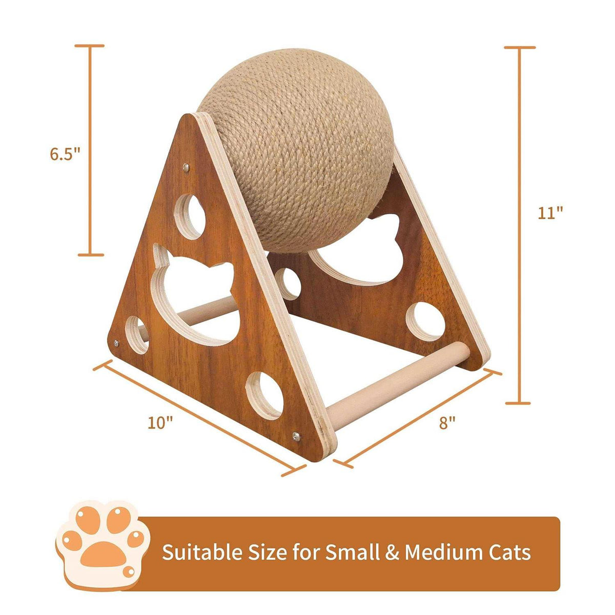 Natural Sisal Cat Scratching Ball S762