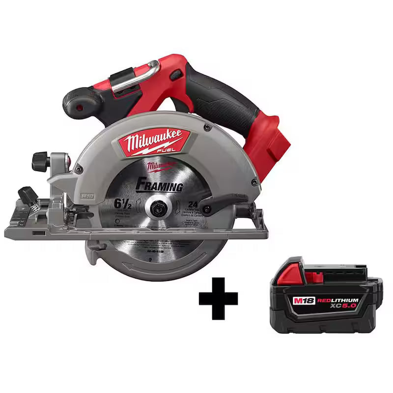 18V Lithium-Ion Brushless Cordless 6-1/2 in. Circular Saw H41863