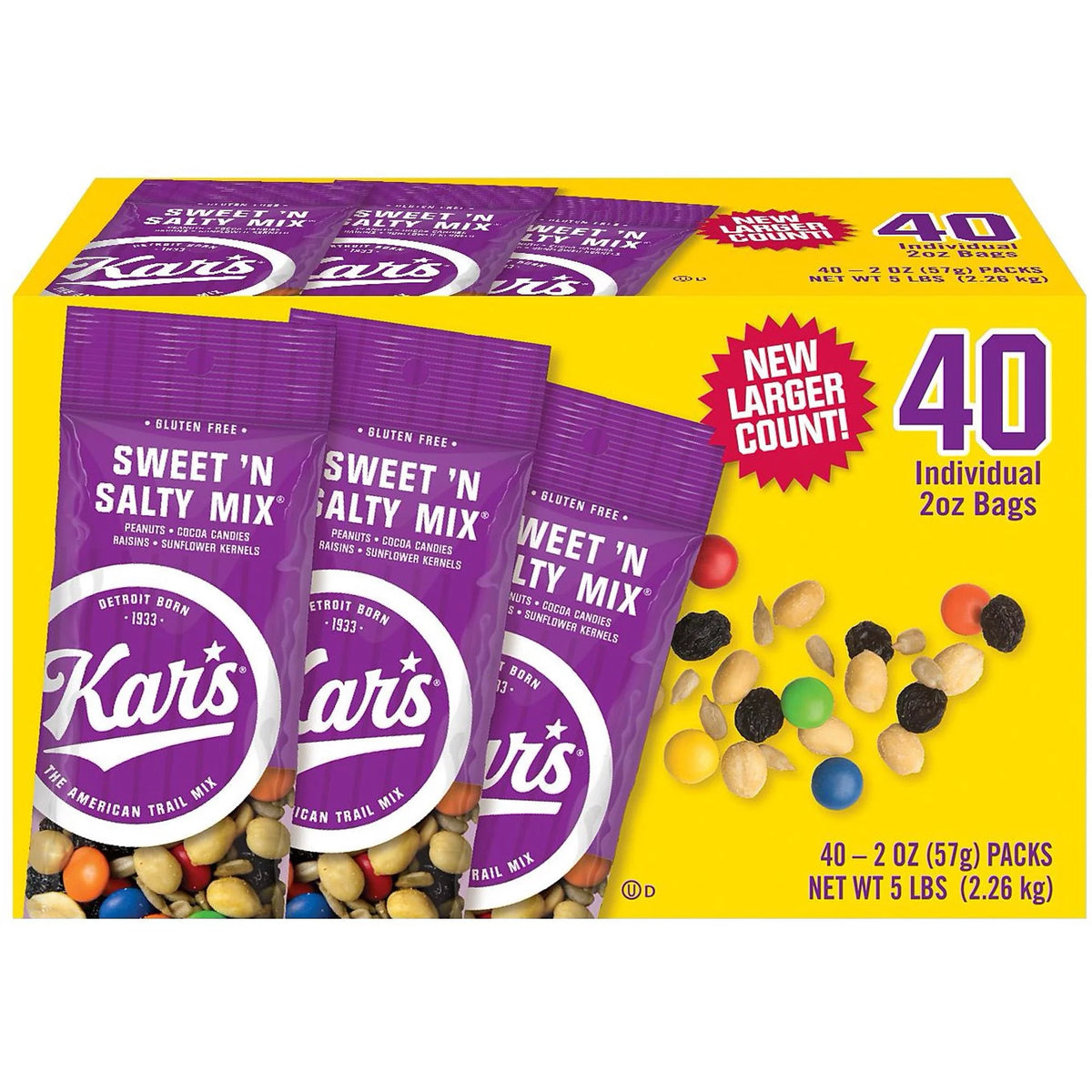 Sweet 'n Salty Mix 2 oz. 40 ct. F608