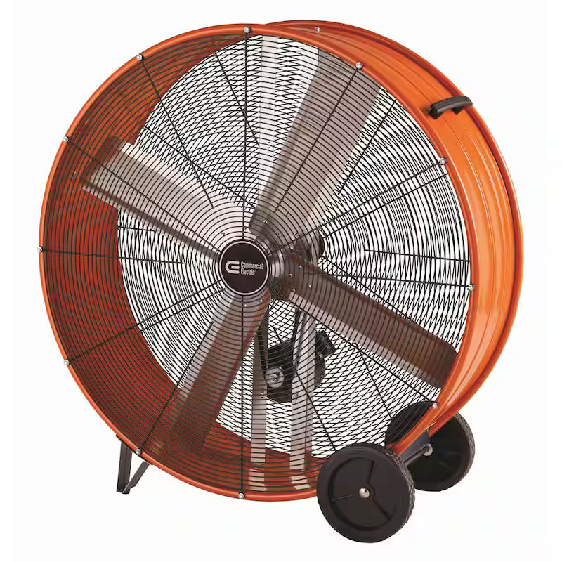 Heavy Duty 2-Speed Belt Drive Drum Fan I3964