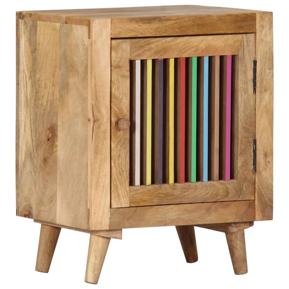 Solid Mango Wood Bedside Cabinet V728