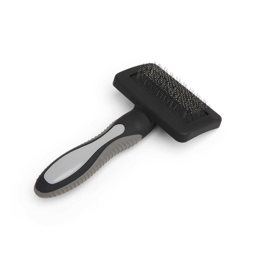 Black Small Cushion Slicker Dog Brush U6532