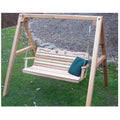 Cedar Porch Swing with Stand 6 ft. Q240920