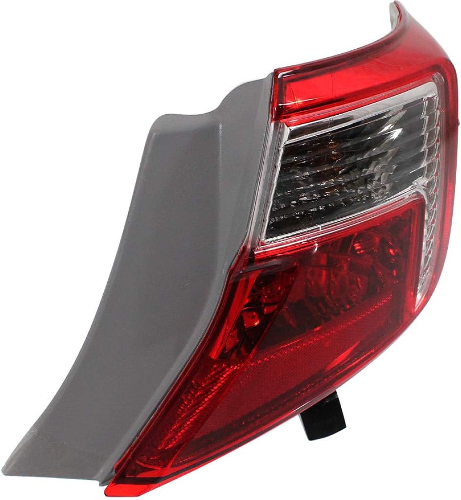 Passenger Side Tail Light Assembly for Toyota Camry 2012 2013 2014 Pack of 2 B765