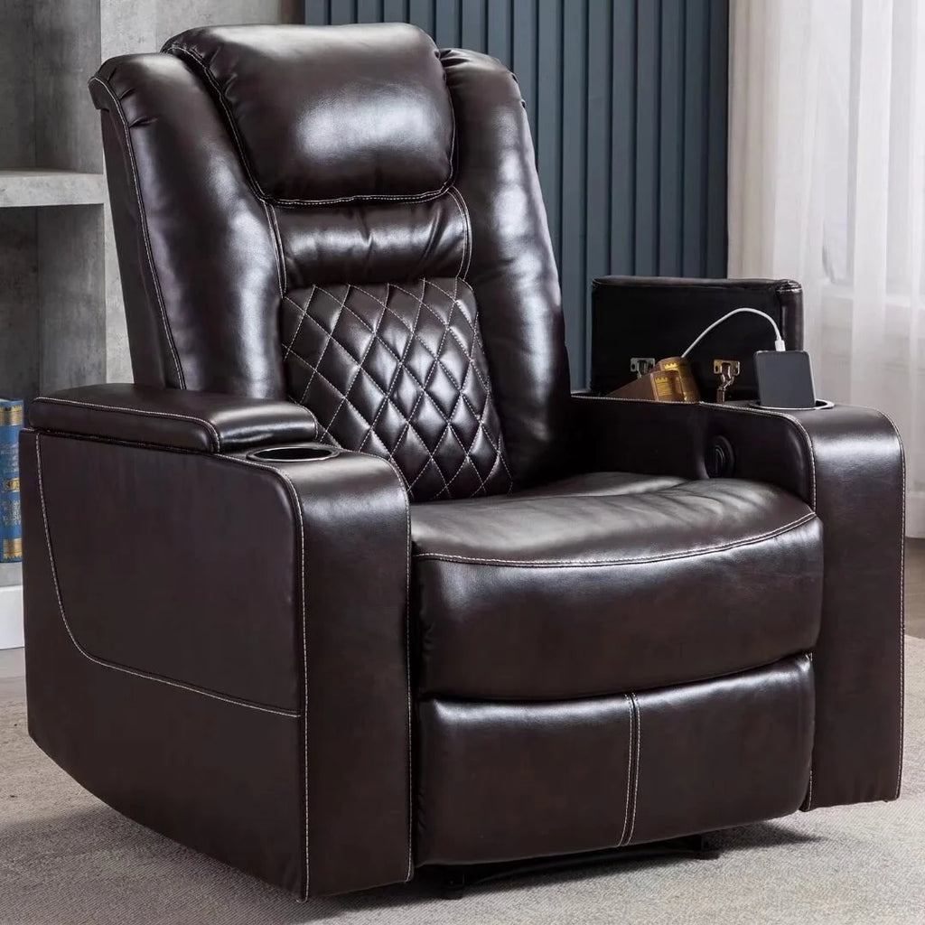 Power Recliner Home Theater Seating Chair N7298