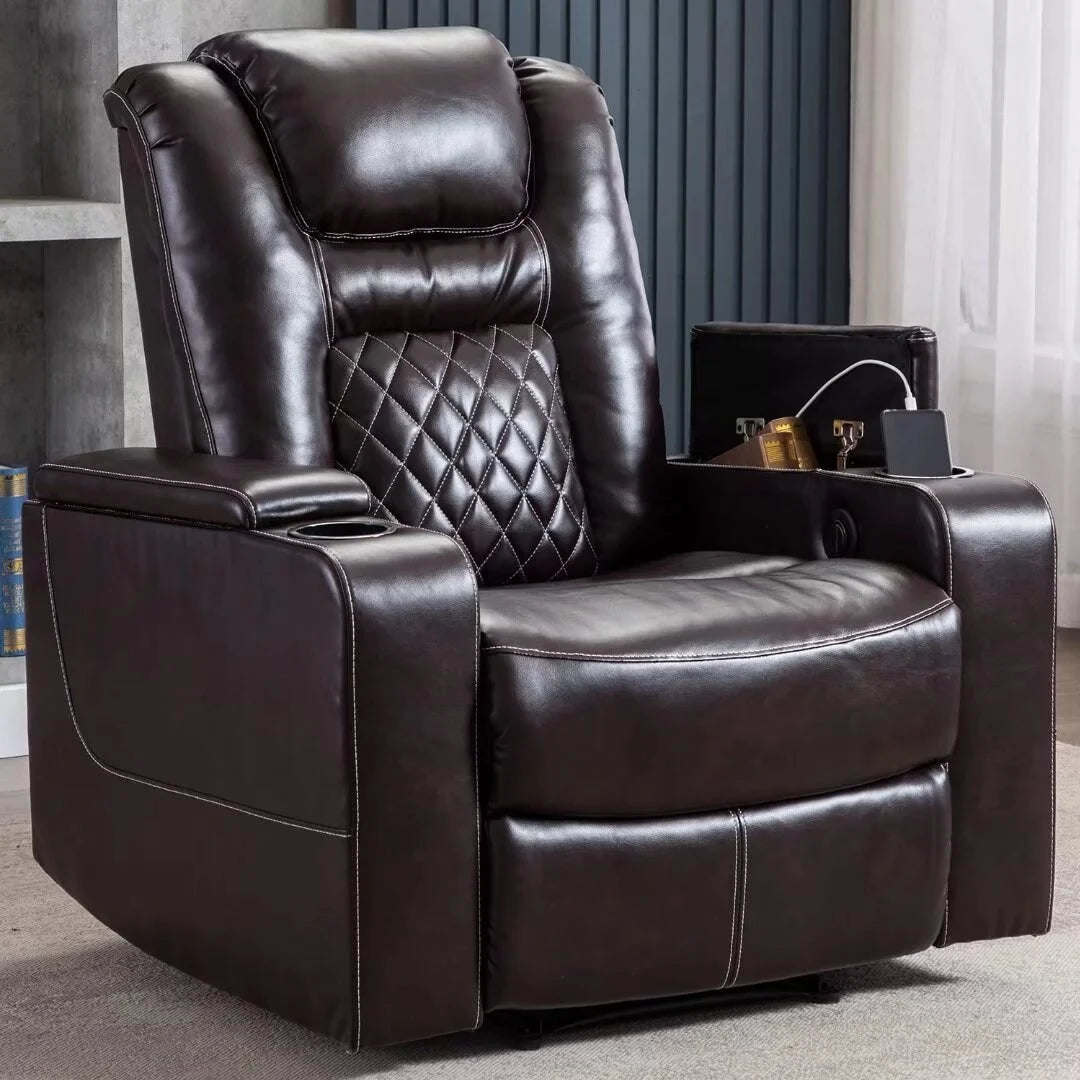 Power Recliner Home Theater Seating Chair N7298
