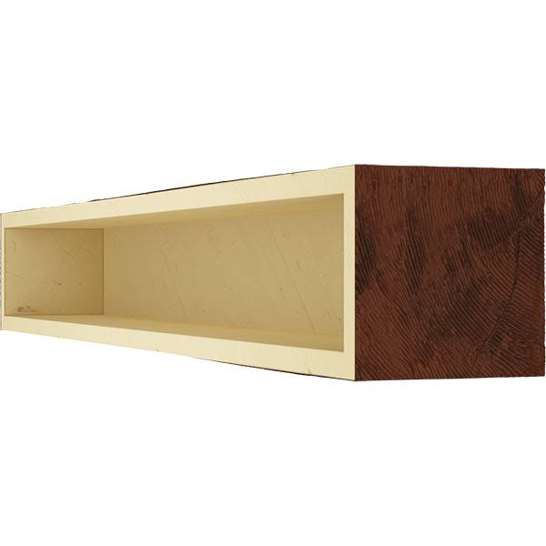 Pecky Cypress Faux Wood Fireplace Mantel D18134
