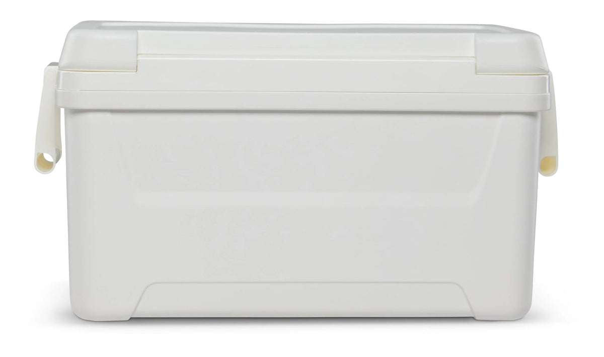 48 QT White Hard Sided Ice Chest Cooler N699457