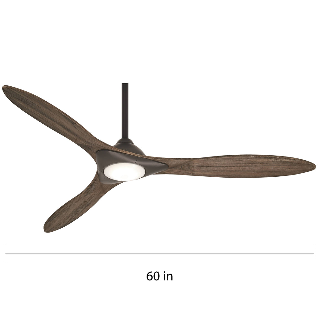 LED 60x22 Ceiling Fan Flat White V400293