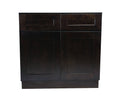 Espresso Shaker Kitchen Base Cabinet J215