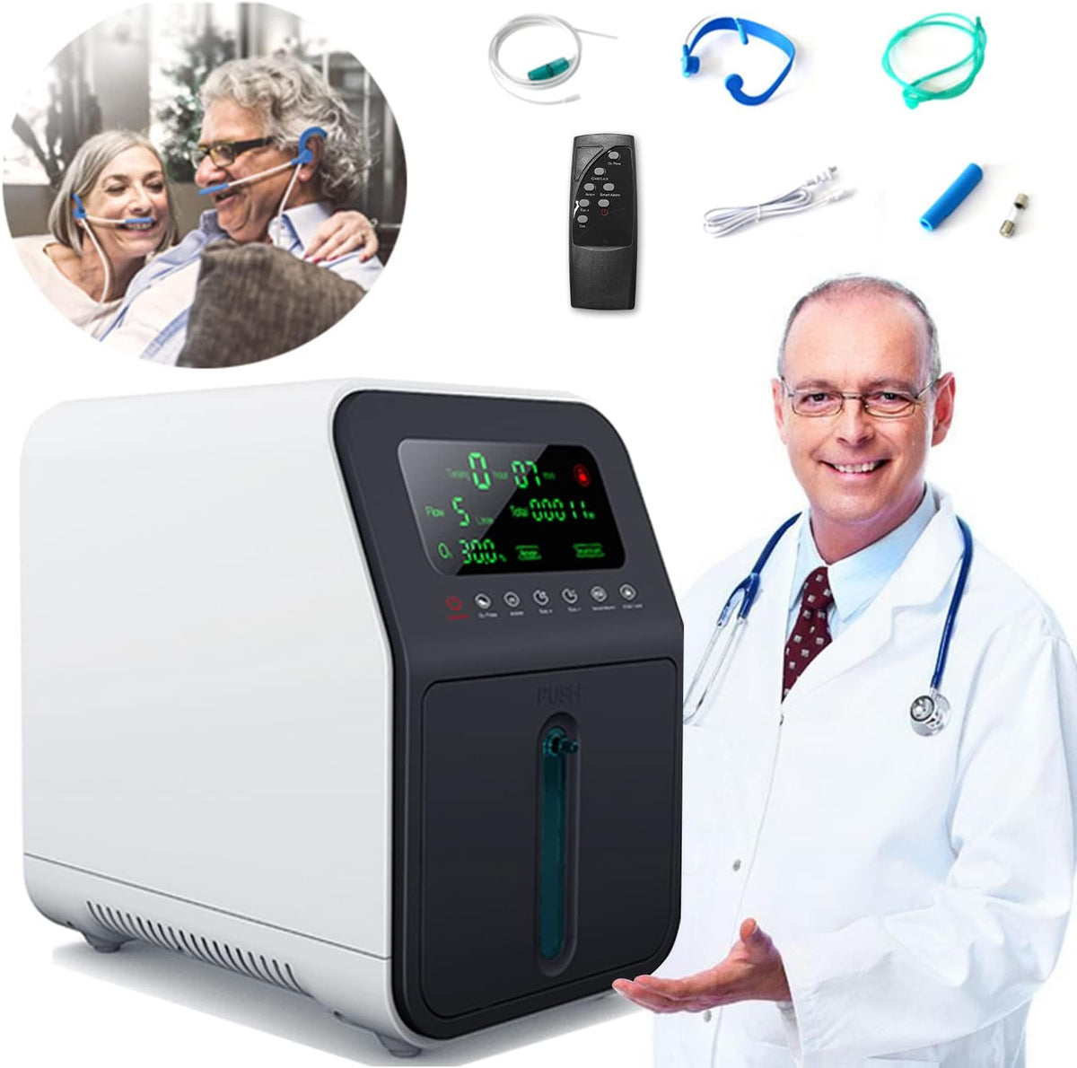 Portable Oxygen Concentrator 1-7L E306780