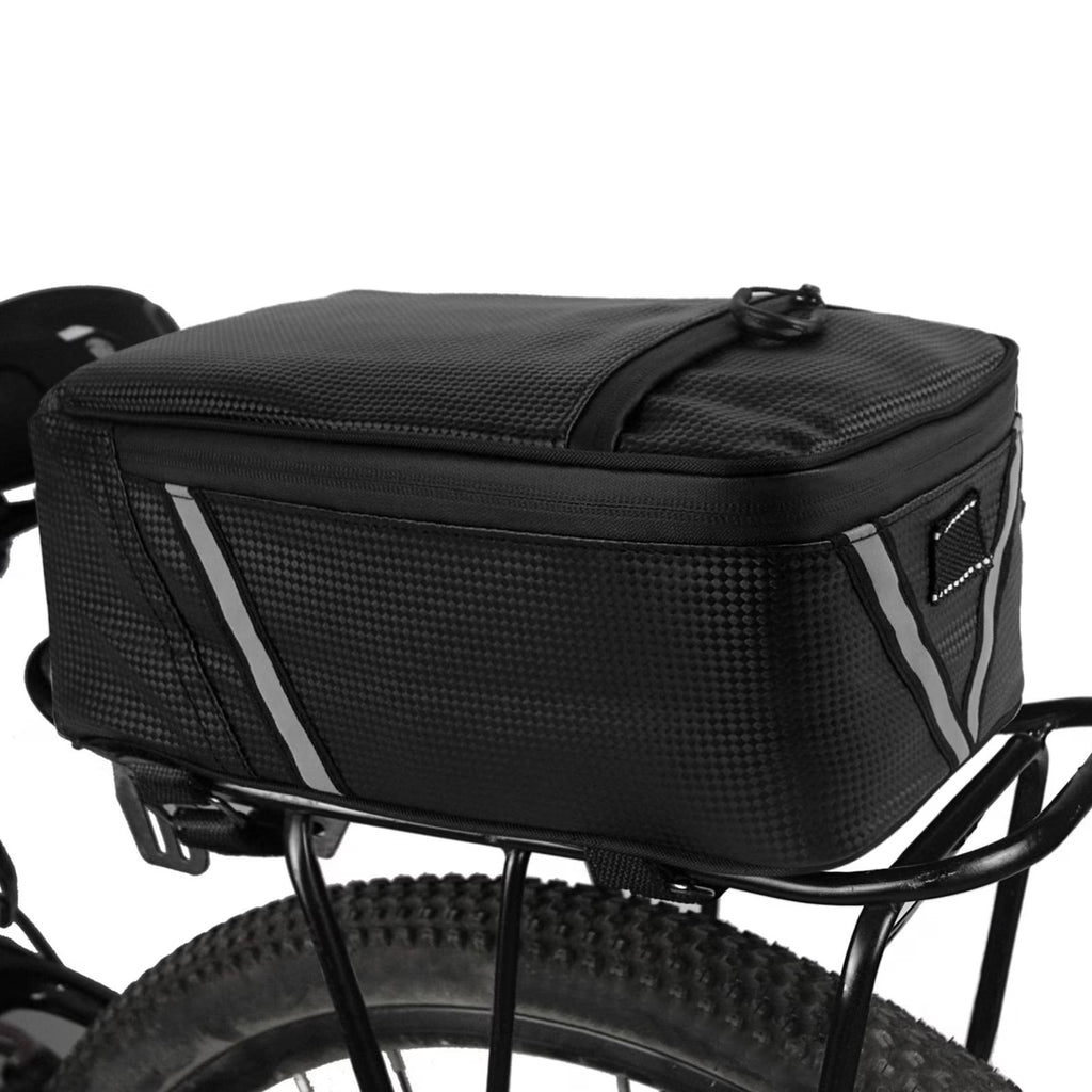 5L Water-resistant Canvas Bike Rear Seat Bag Z928