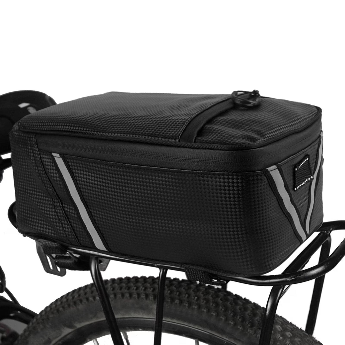 5L Water-resistant Canvas Bike Rear Seat Bag Z928