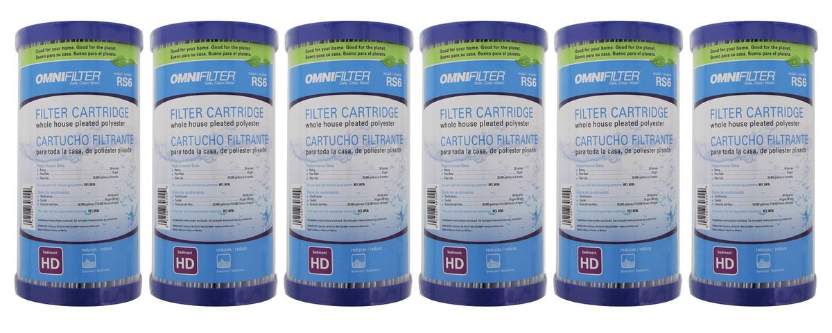 Whole House Filter Replacement Cartridge 6-Pack M80938