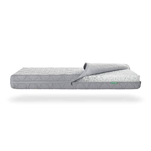 Waterproof Breathable Crib Mattress in Moonlight Grey S72127