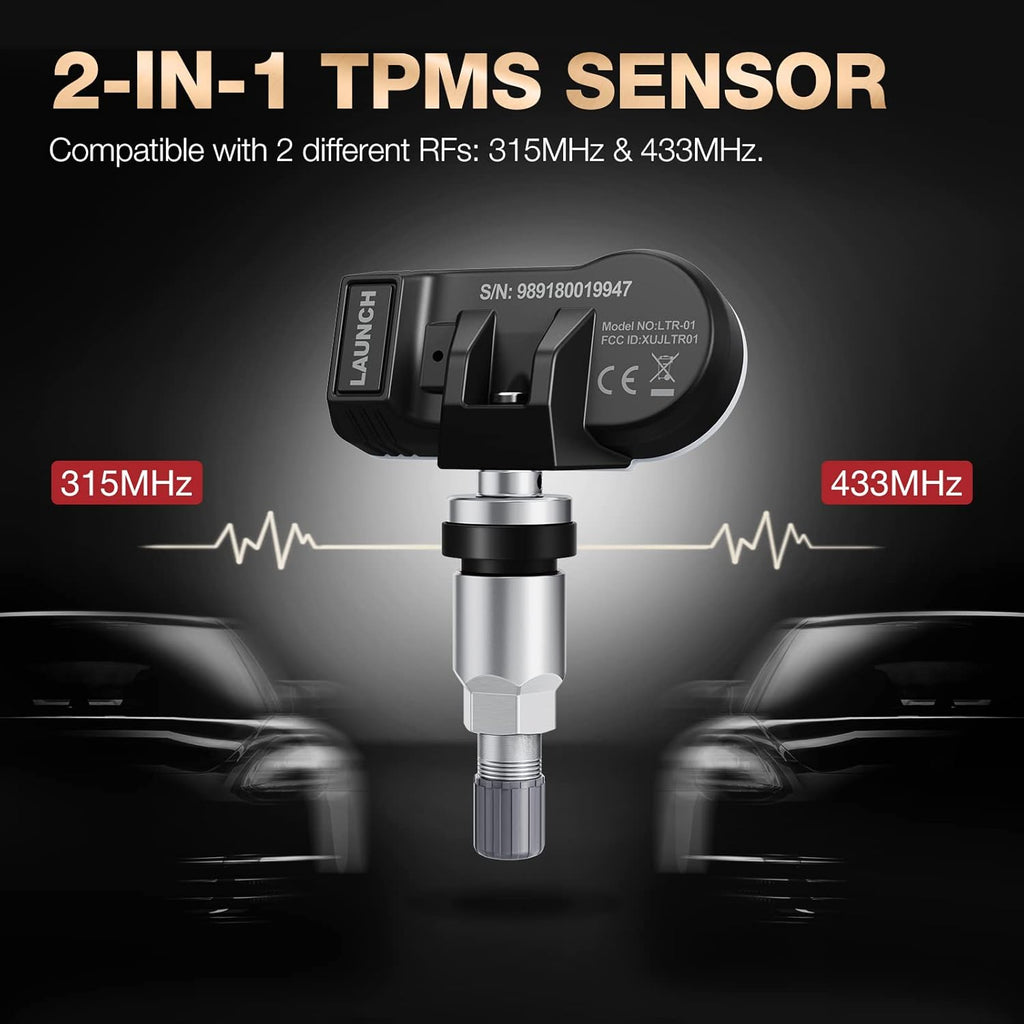 4PCS Programmable TPMS Sensors Q6986
