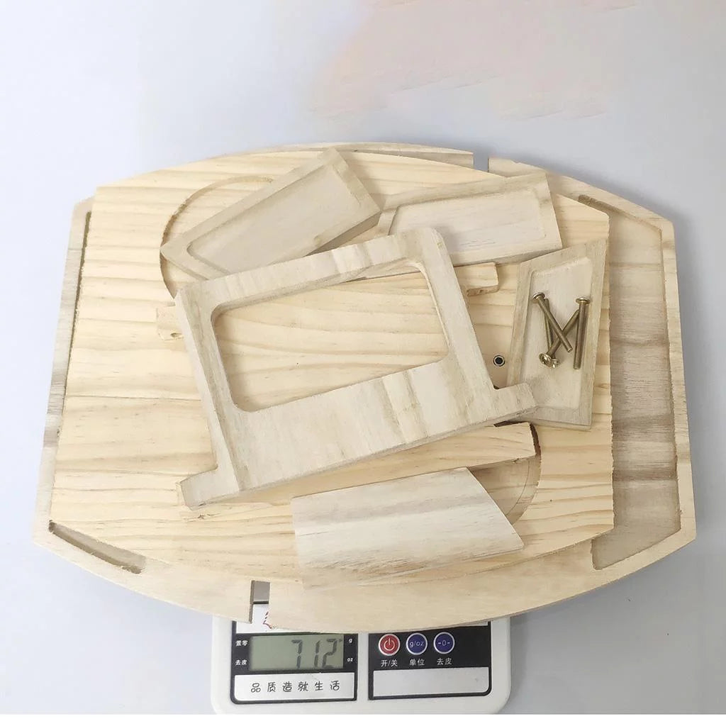Portable Outdoor Picnic Table with Glass Holder O91193