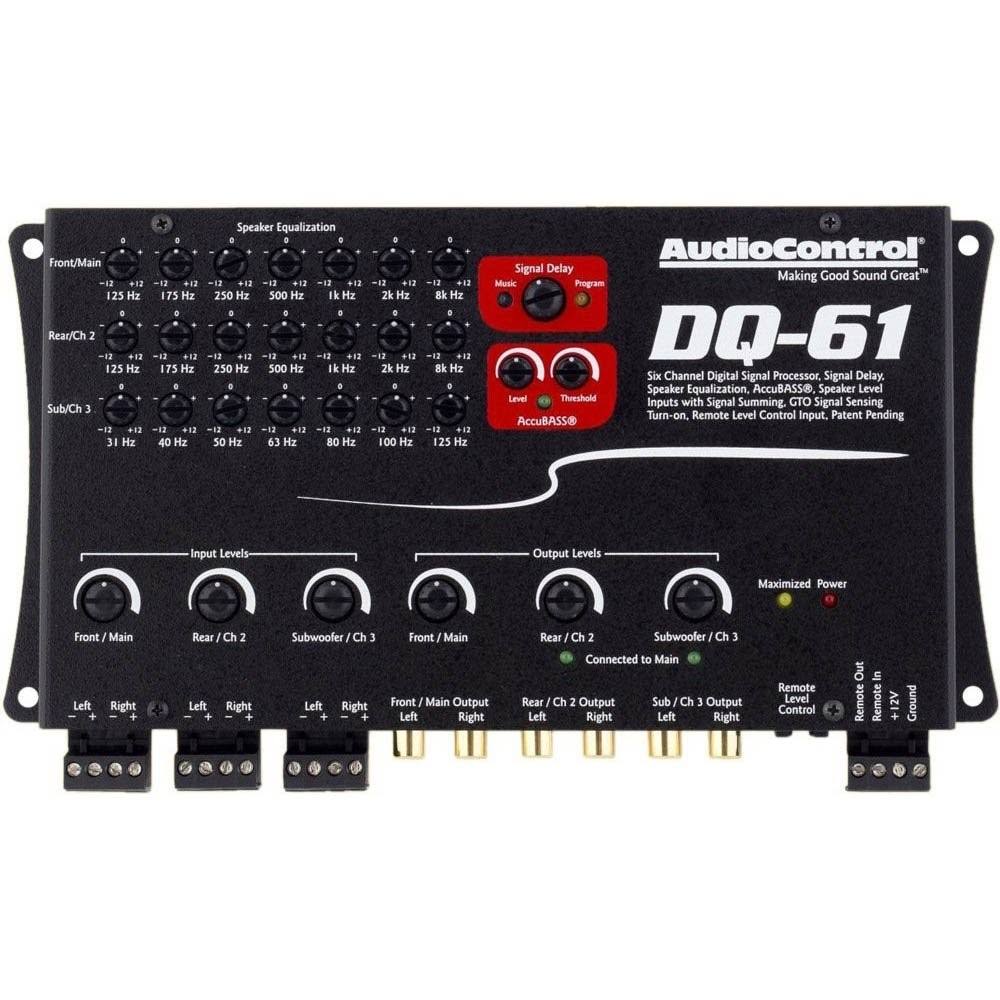 Black AudioControl Dq-61 T845800
