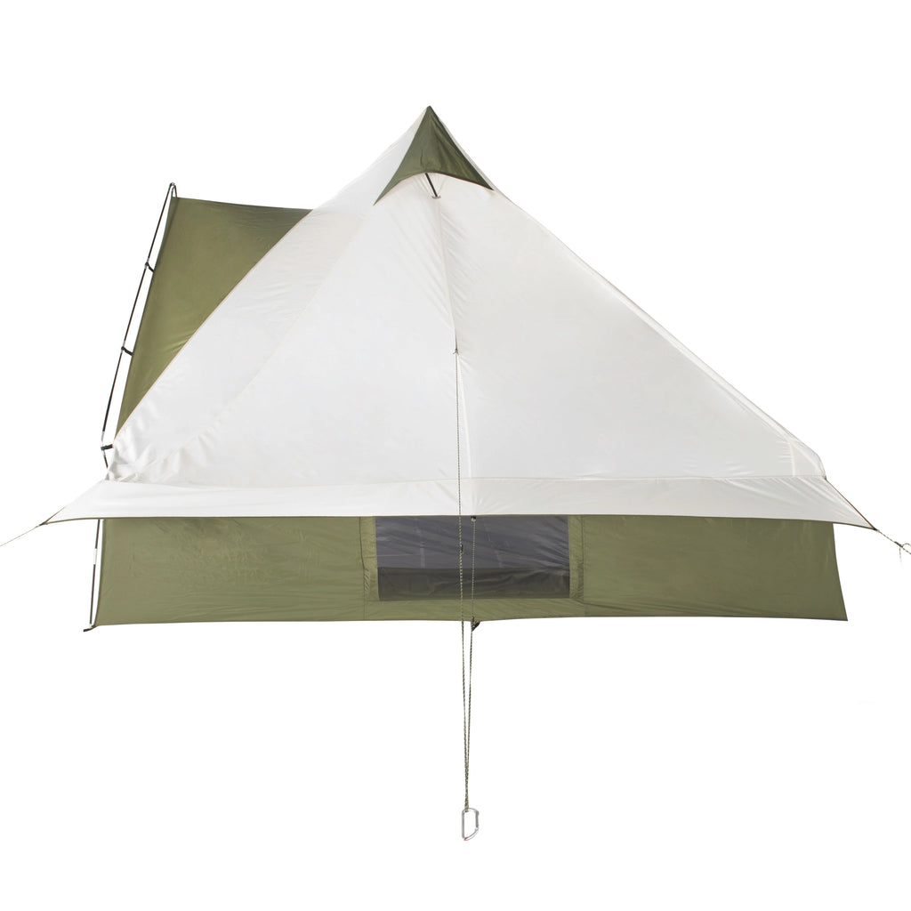 8 Person Camping Tent with Covered Entrance L5636