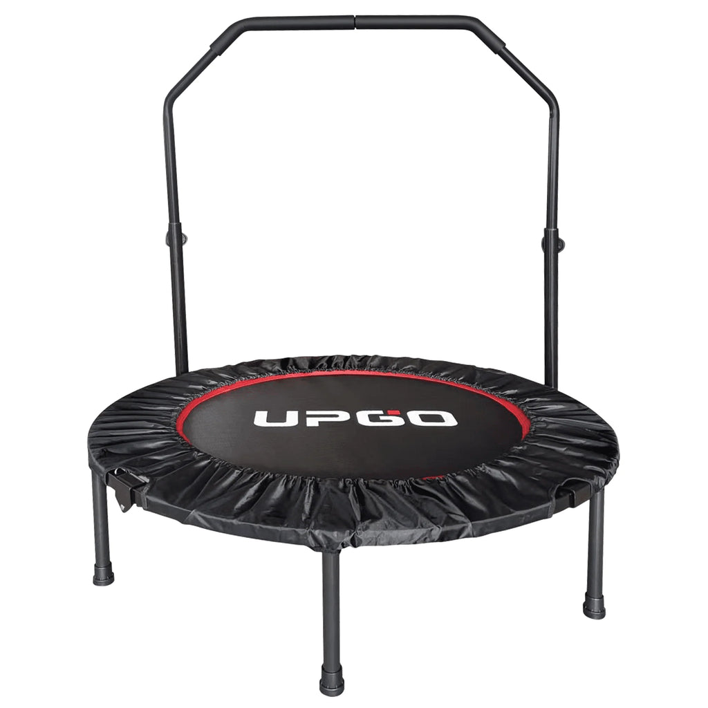 40 Foldable Fitness Trampoline with Adjustable Foam Handle R357