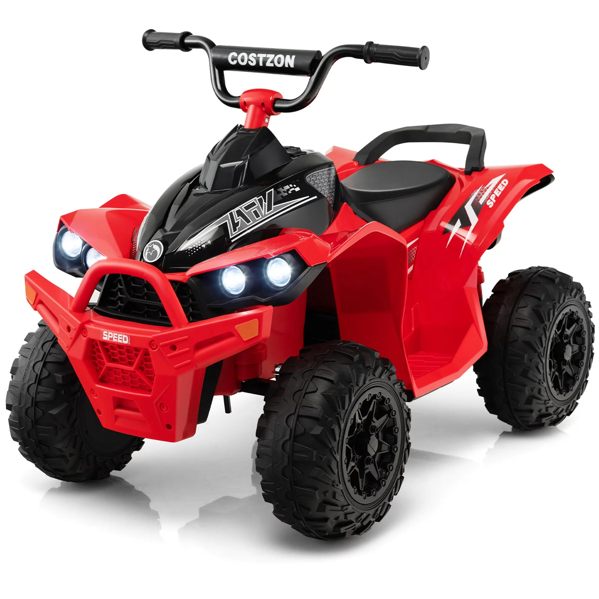 12V Battery Powered Kids Ride On ATV Red J857