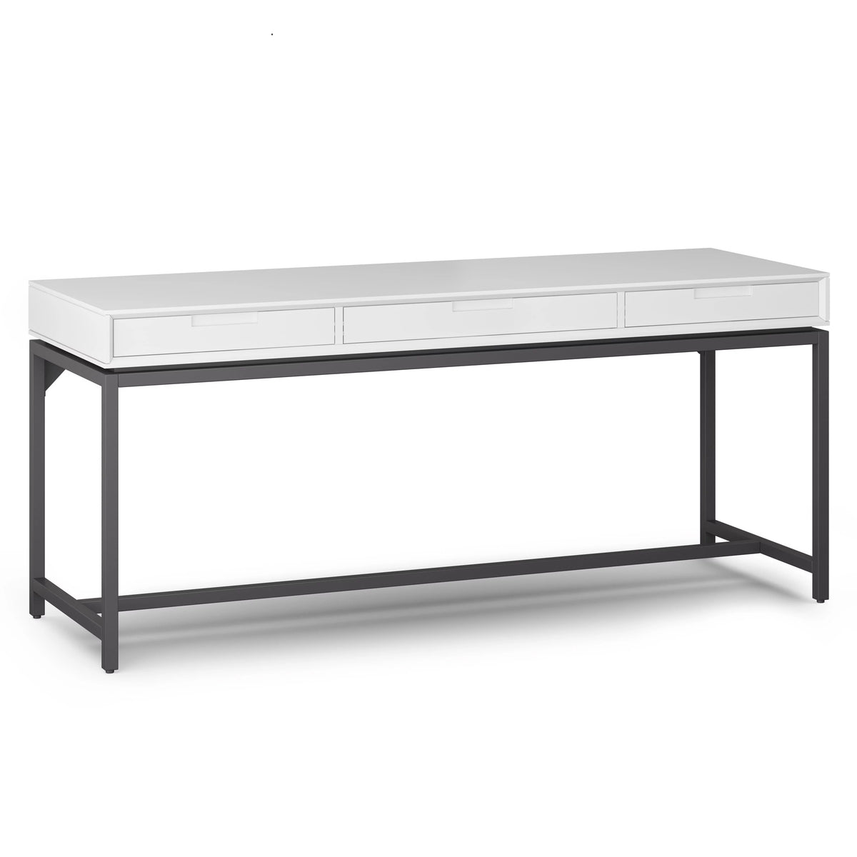 Solid Wood 72 in. W Desk with Keyboard Tray T576395