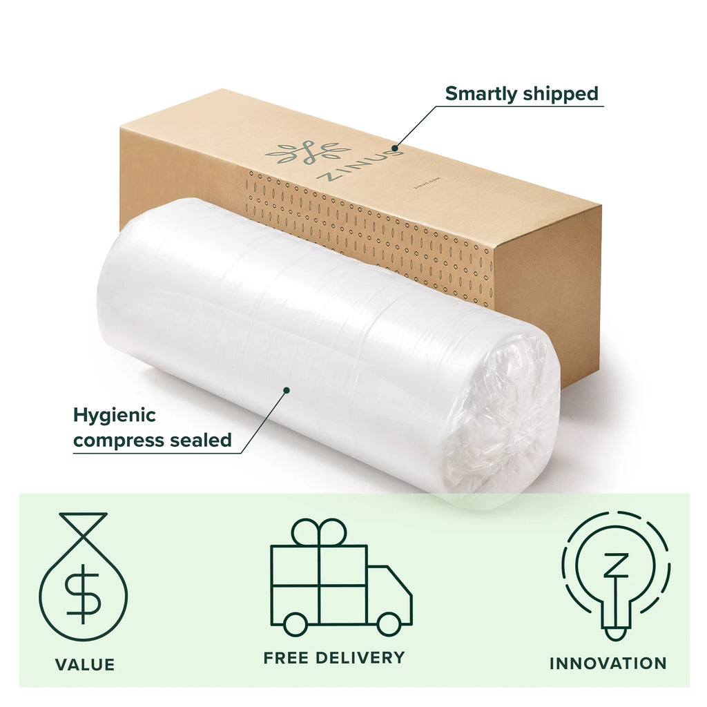 12 Memory Foam Queen Mattress F1682