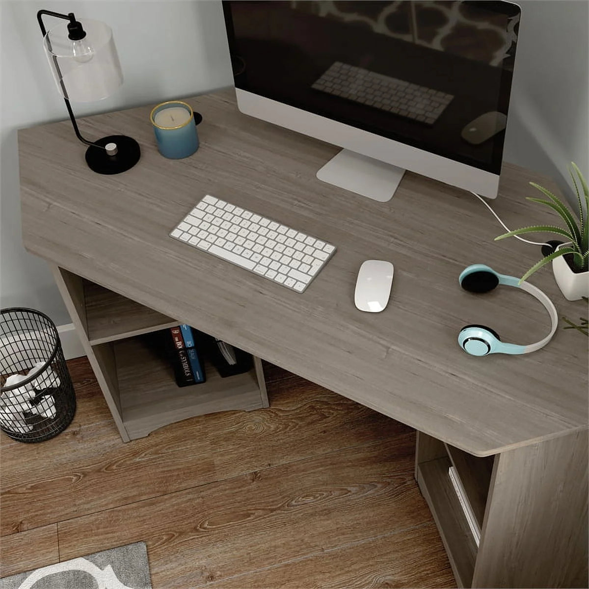 Engineered Wood Corner Desk C6666