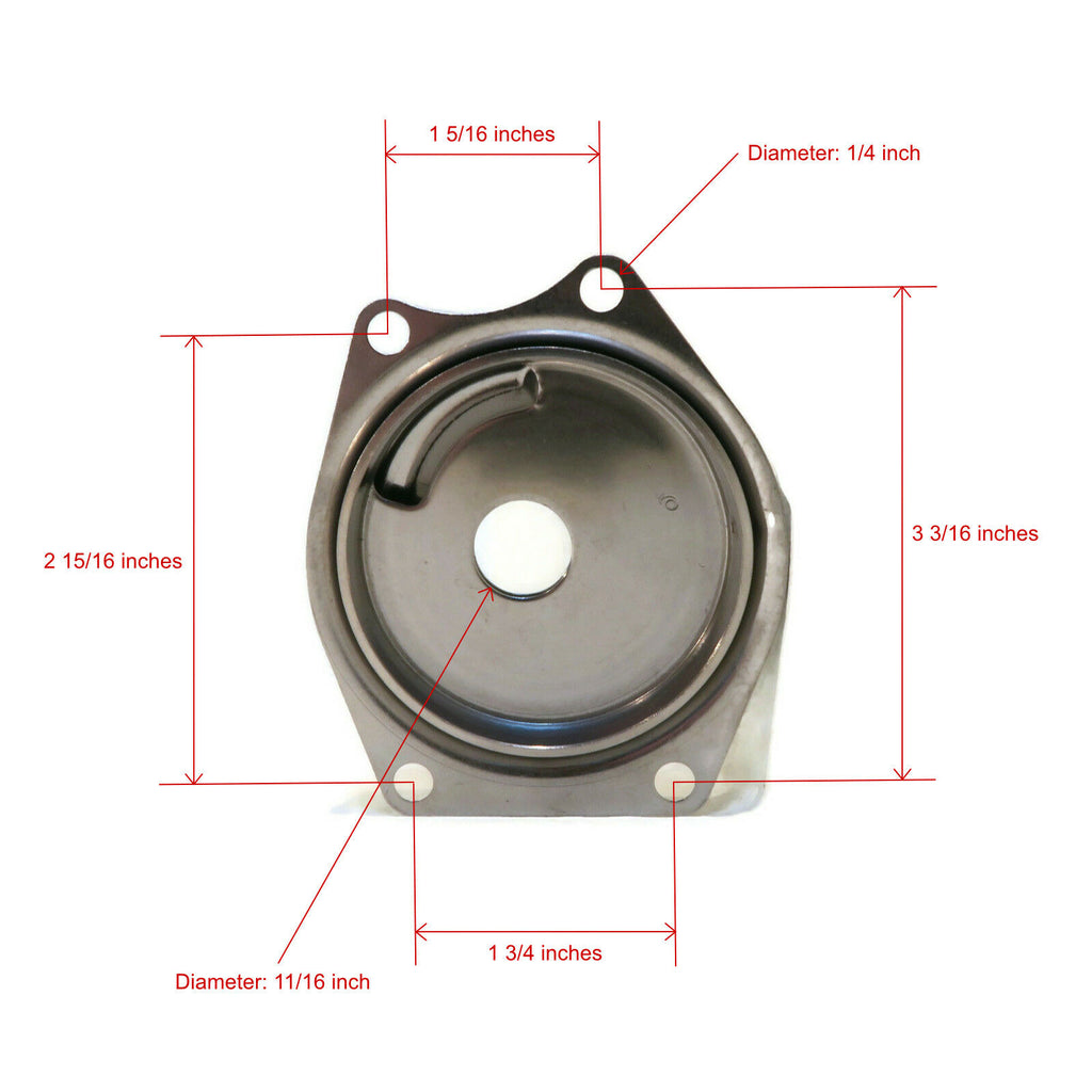 Water Pump Impeller Kit For Mercury 20 HP Outboard Boat Motor U4393