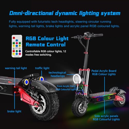 Off-Road Electric Scooter with Seat X9937