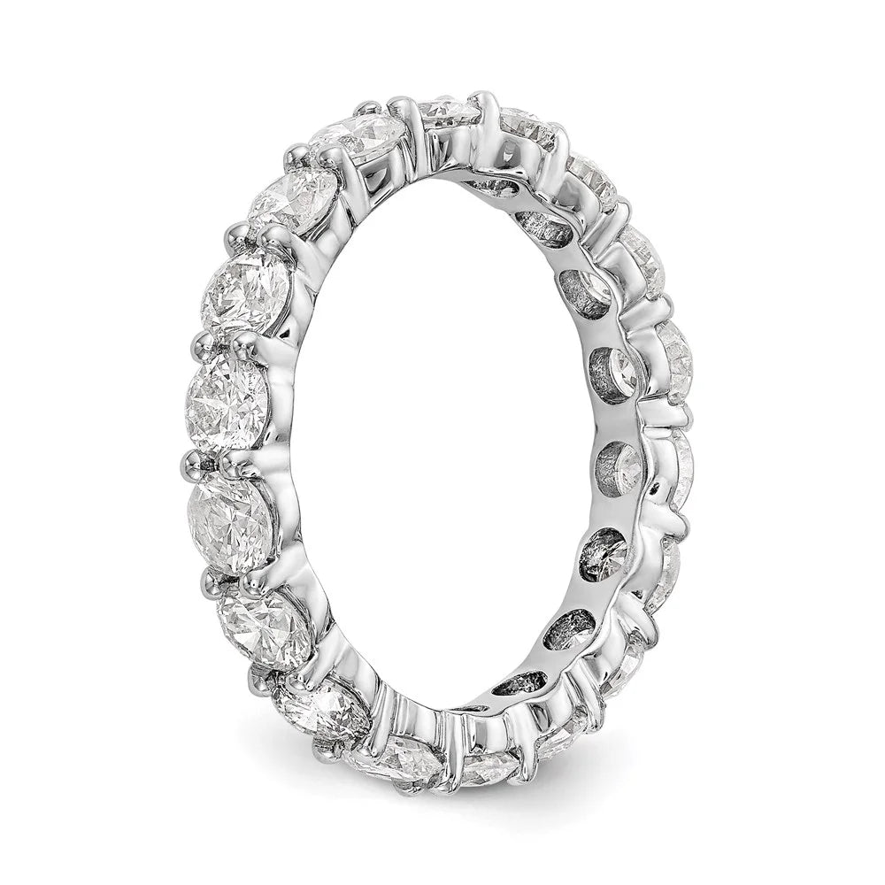14K White Gold Diamond Eternity Ring Band 3ct G21412