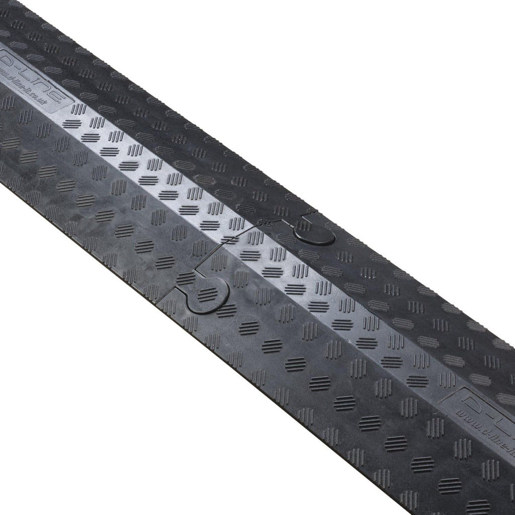 Heavy Duty Single Channel Cable Protector, 30in Length, Black C12149