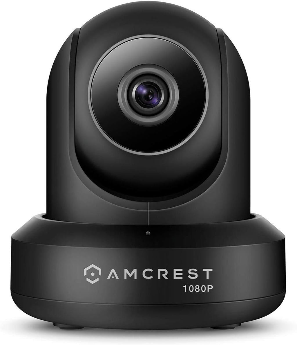 2 Pack Black 1080P WiFi Pan/Tilt Security IP Camera N184025