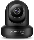 2 Pack Black 1080P WiFi Pan/Tilt Security IP Camera N184025