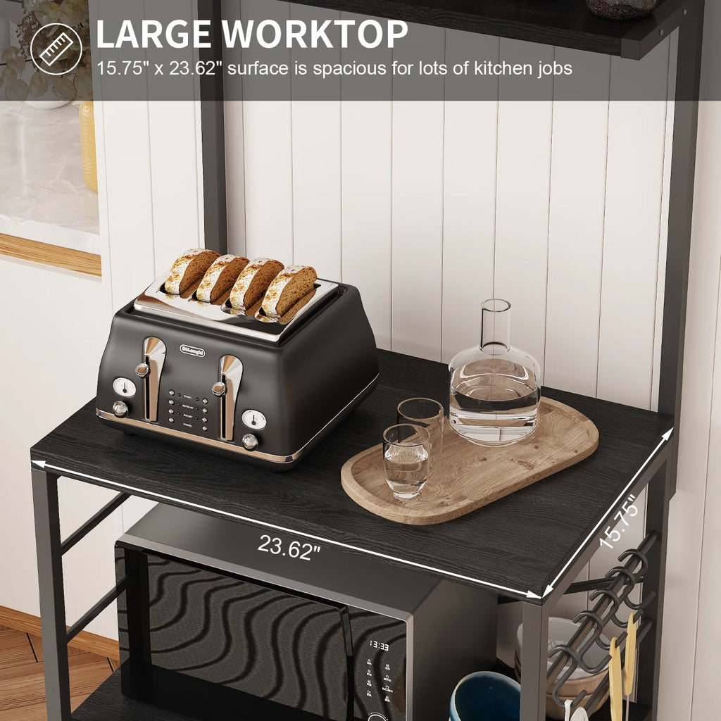 Black Kitchen Baker's Rack P3894