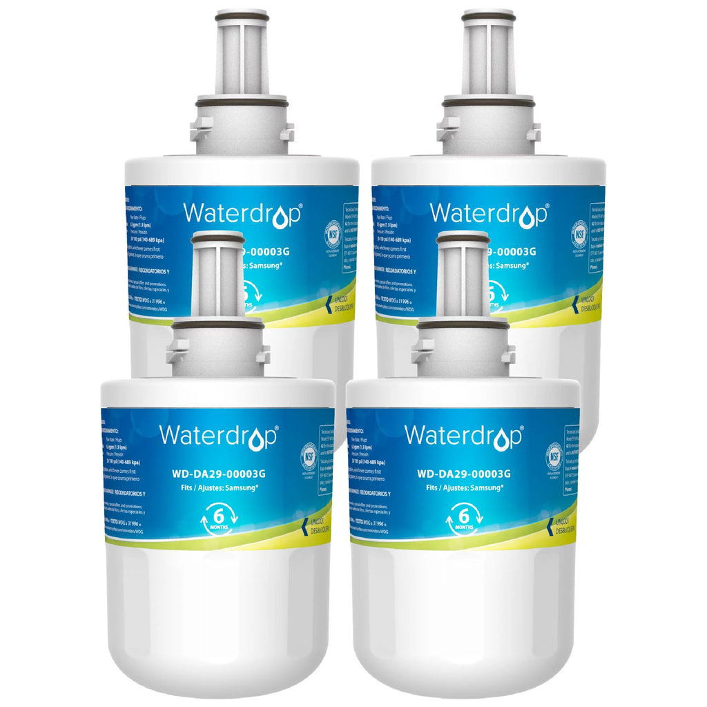Refrigerator Water Filter Replacement 4 Filters U75587