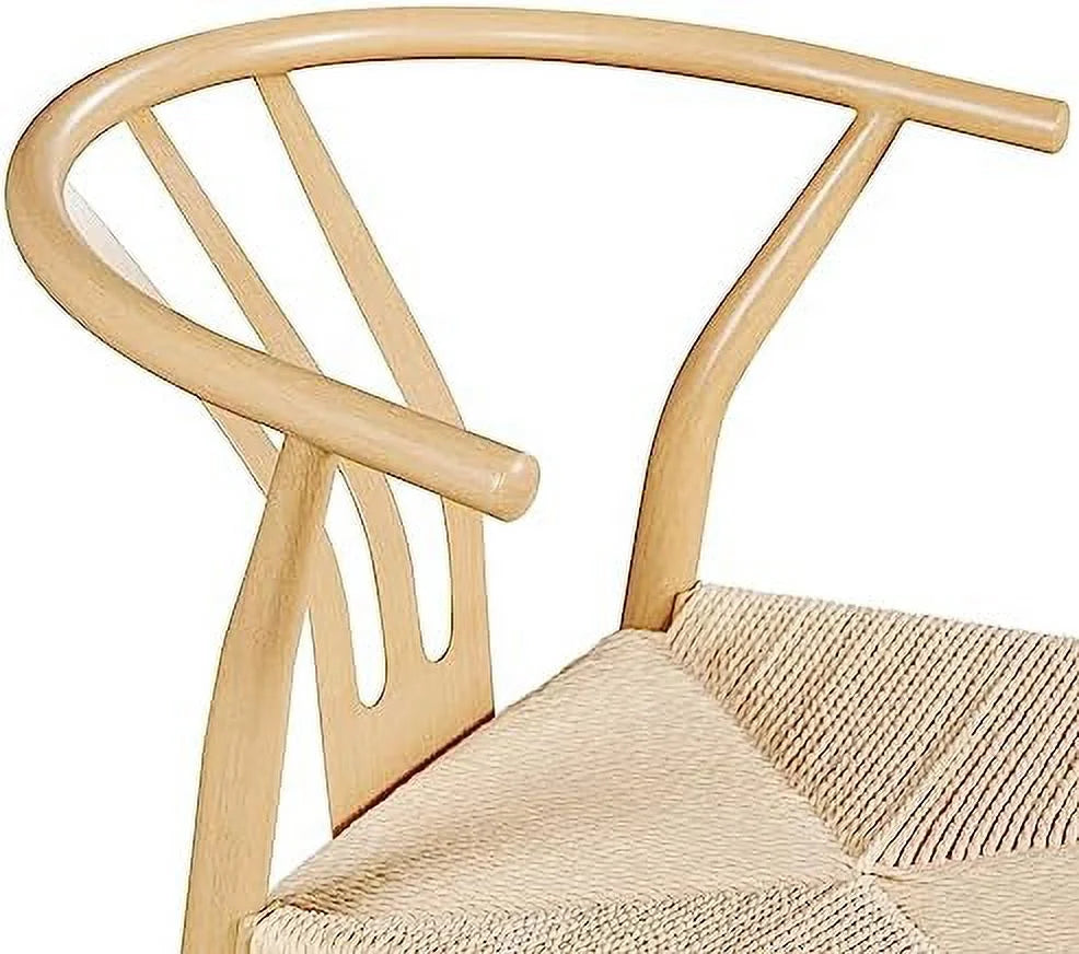 Black Rattan Metal Dining Chair with Hemp Seat I32836