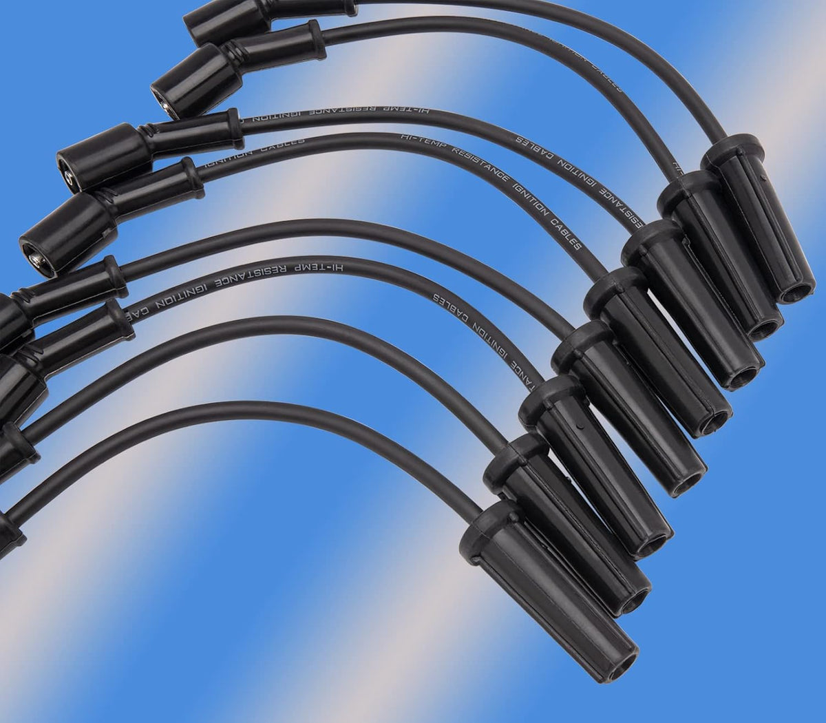 8Pcs Spark Plug Wires Set for Cheverolet Silverado, Pack of 2 P854