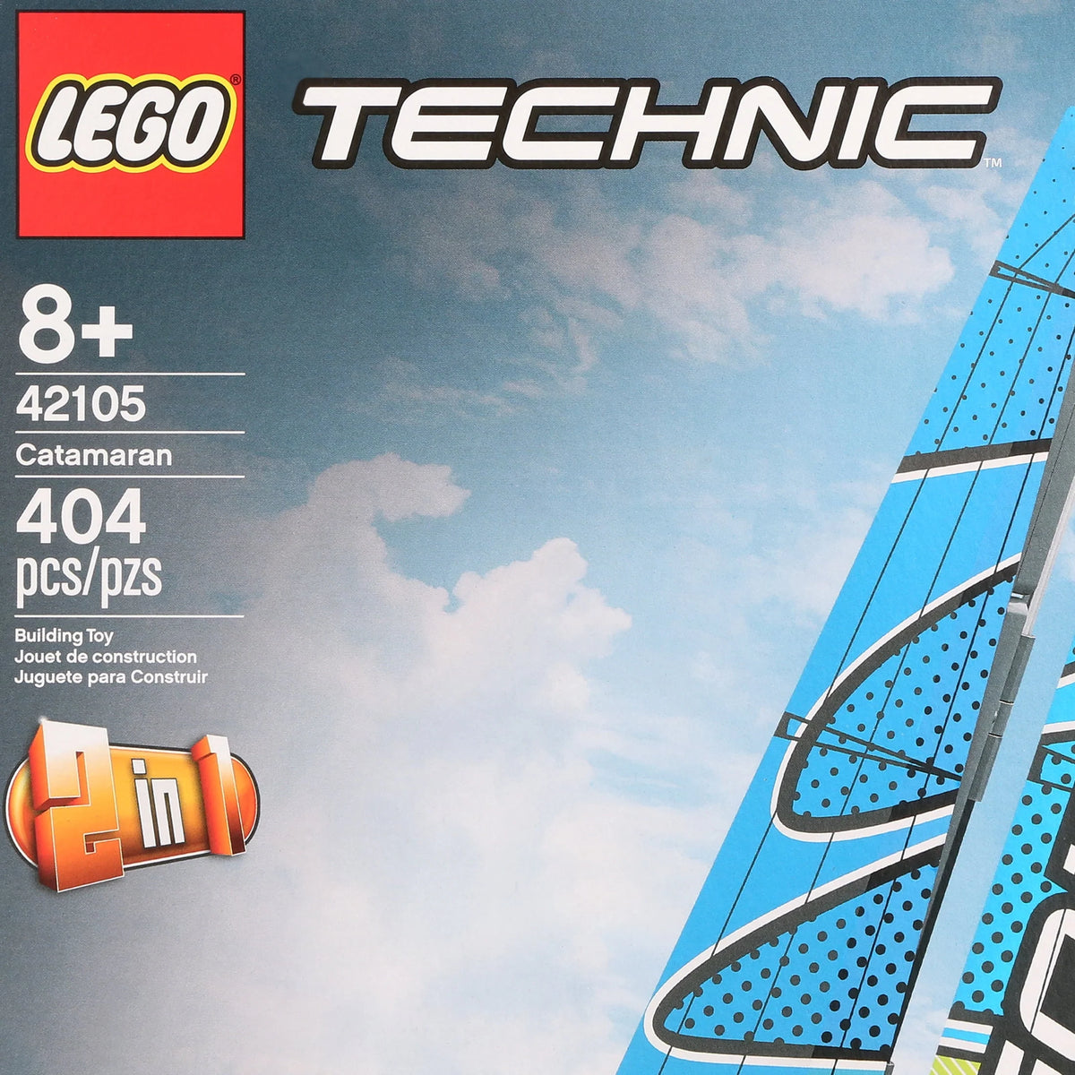 Catamaran Building Kit 404 pieces L517284