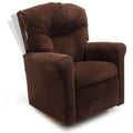 Chocolate Micro Suede Rocker Recliner I16082
