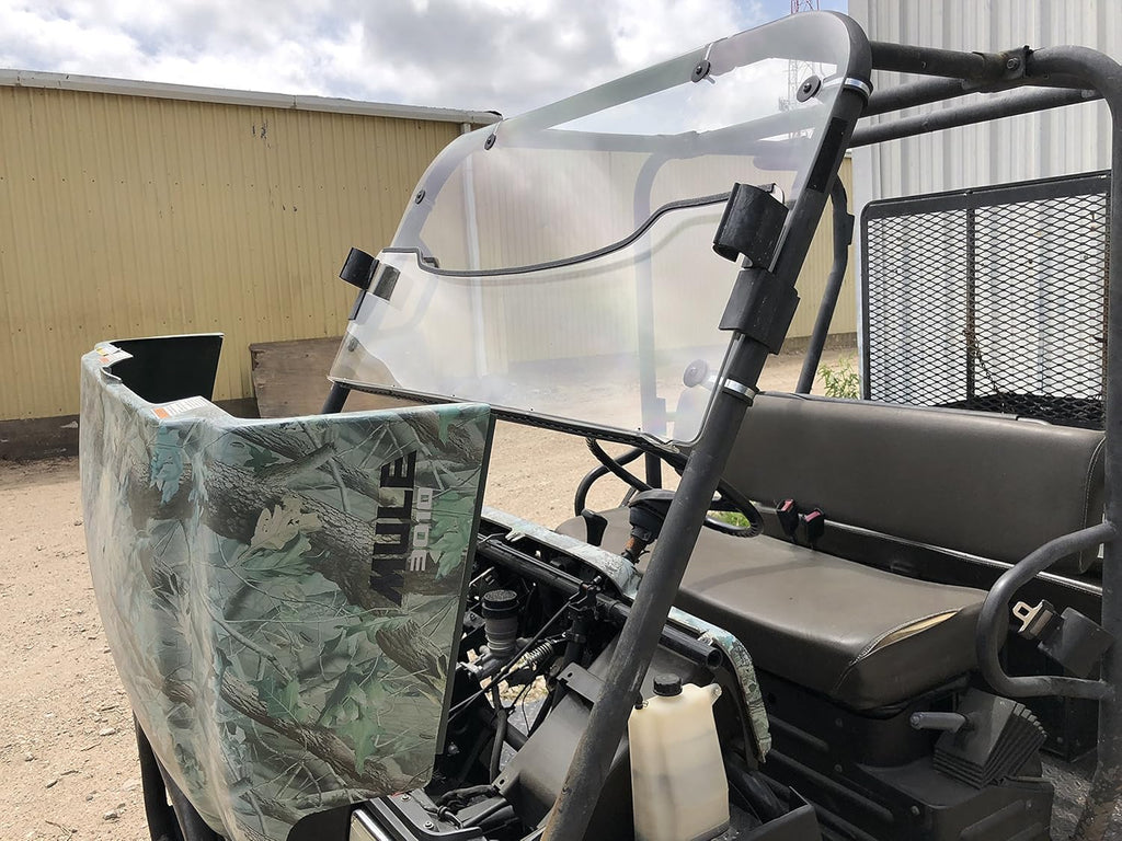 1/4 Polycarbonate Windshield for Kawasaki Mule 3000 3010 Trans 4x4 E716064
