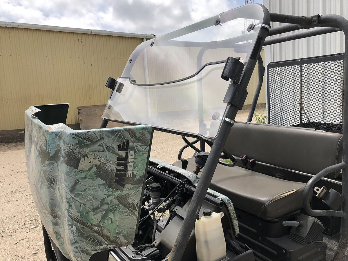 1/4 Polycarbonate Windshield for Kawasaki Mule 3000 3010 Trans 4x4 E716064