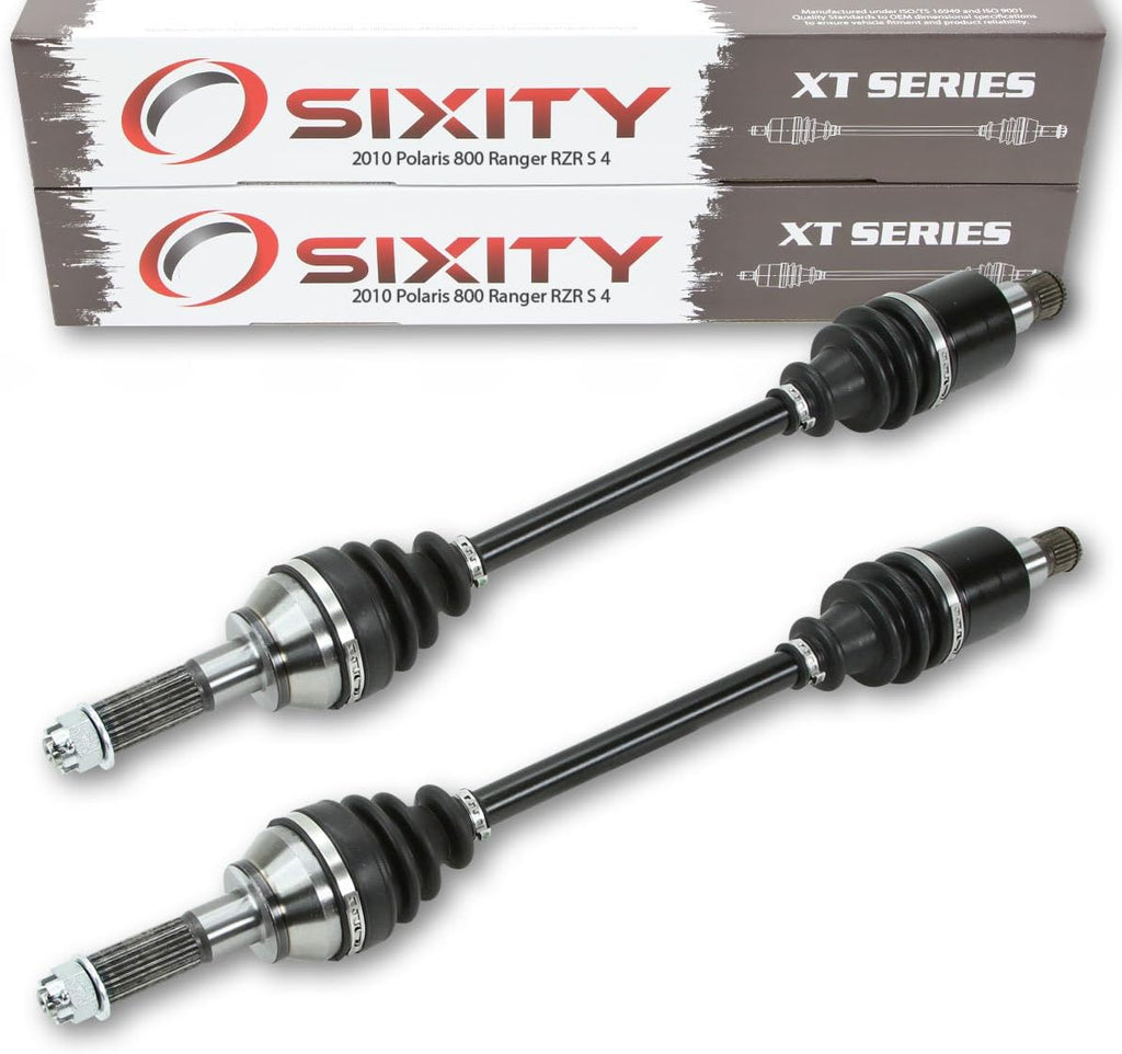 Rear Left Right Axles XT Pair for Polaris 800 Ranger RZR S 4 4X4 I7896