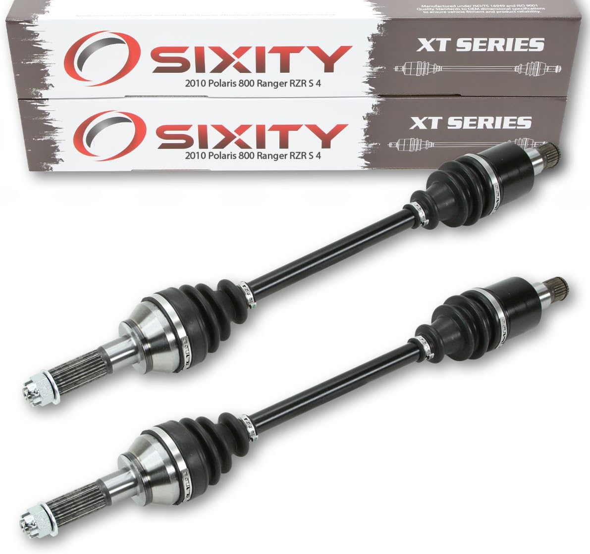 Rear Left Right Axles XT Pair for Polaris 800 Ranger RZR S 4 4X4 I7896
