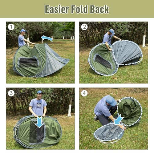 2 Person Waterproof Pop-up Camping Tent B803473